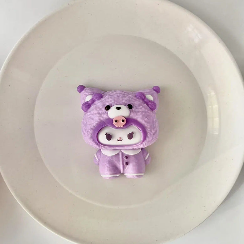 Kuromi in Pajamas Taba Squishy Toy