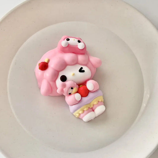 Strawberry Piano Taba Squishy Toy