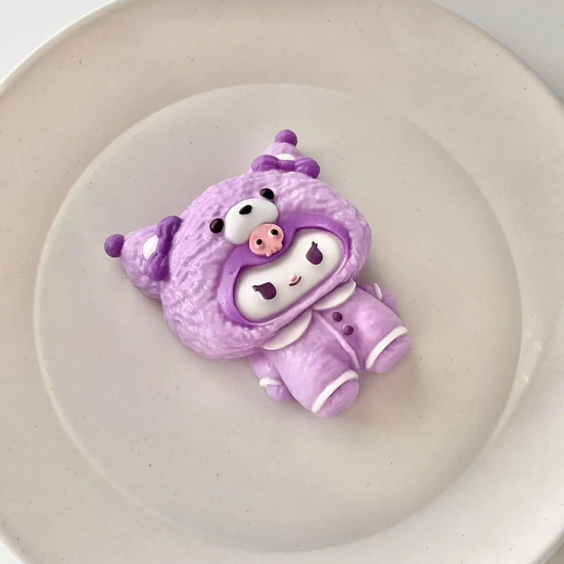 Kuromi in Pajamas Taba Squishy Toy