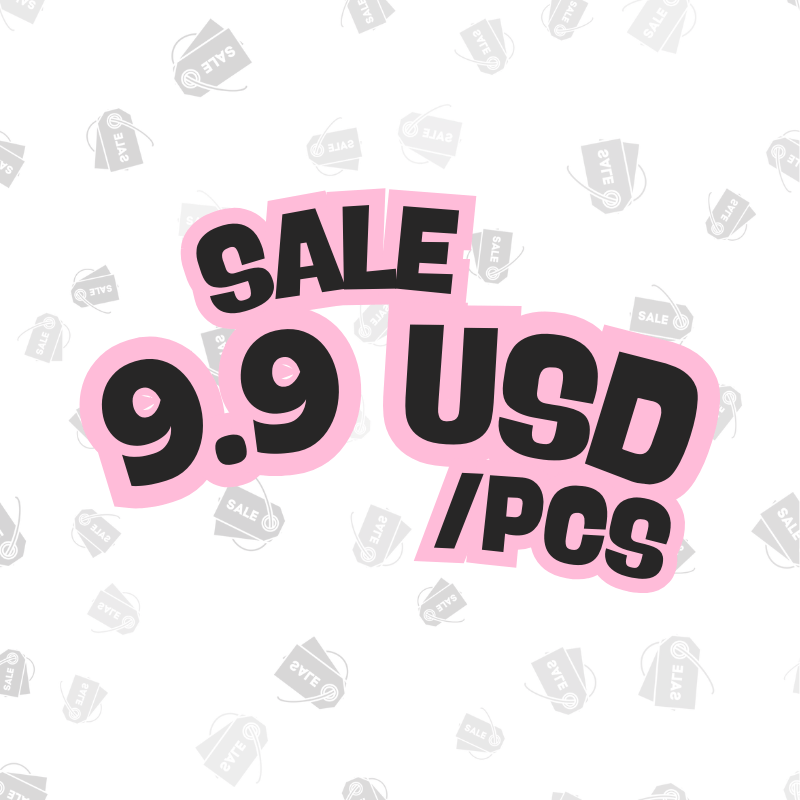 ≤＄9.9 USD/PCS SALE - Squooshland