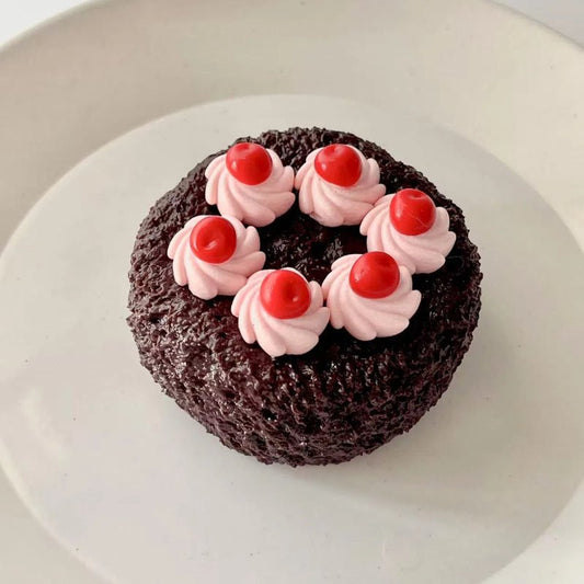 Black Forest Cake Taba Squishy Toy - Squooshland