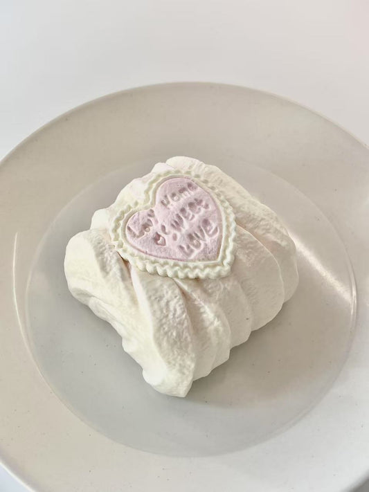 Heart Cream Cake Taba Squishy Toy - Squooshland