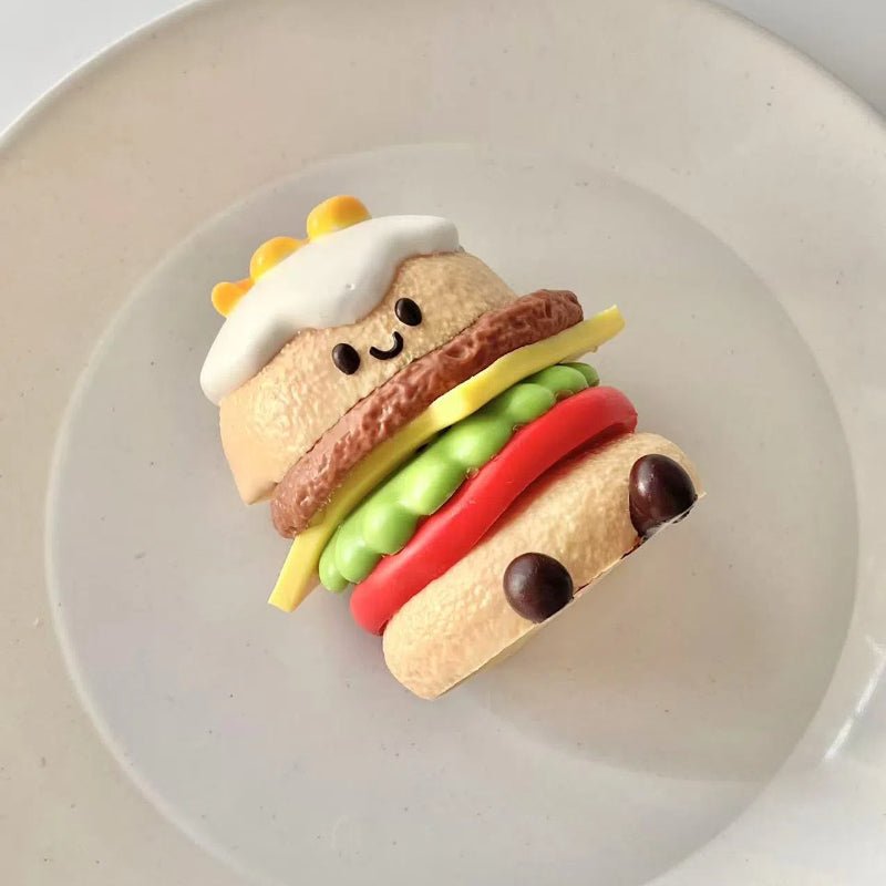 Jellycat Burger Taba Squishy Toy - Squooshland
