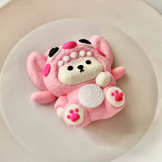 Lilo & Stitch - Angel Bear Taba Squishy Toy - Squooshland