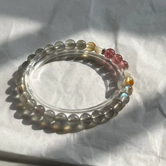 Pandora Moon Box Crystal Bracelet Labradorite - Squooshland