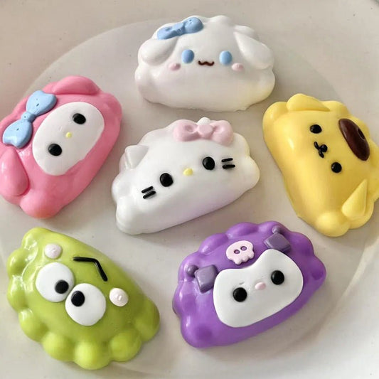Sanrio Family Dumplings Taba Squishy Toy - Squooshland