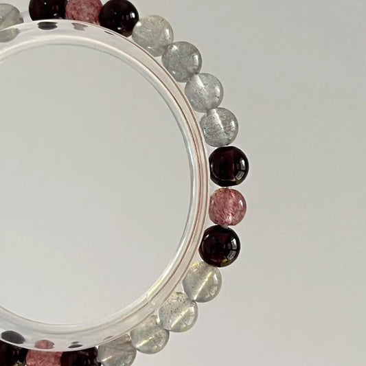 Zhuque Crystal Vein Crystal Bracelet - Squooshland